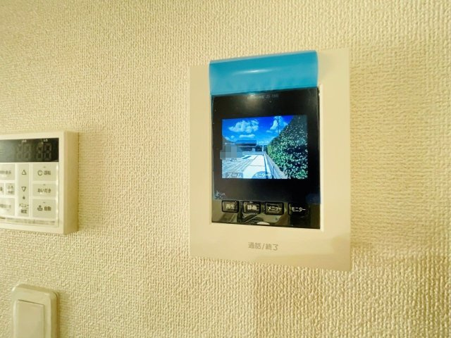 豊田市堤町　新築分譲住宅　全3棟　1号棟のセキュリティ|モニター付きインターホンで来客対応も安心です♪