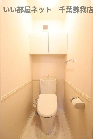 GrandBonheurのトイレ|コンパクトで使いやすいトイレです