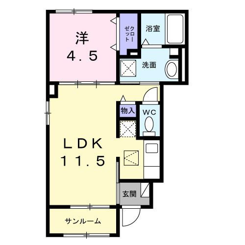 【間取り】 | メゾンヒヨリ