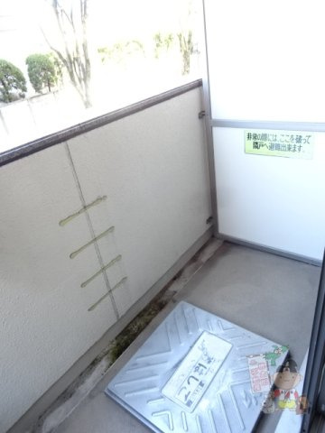 アドヴァンシティ岡山ステーションのバルコニー