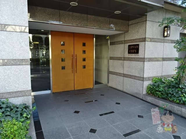 アドヴァンシティ岡山ステーションのエントランス