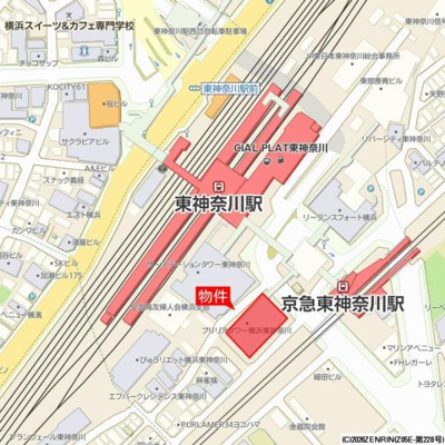 【地図】 | ＢｒｉｌｌｉａＴｏｗｅｒ横浜東神奈川