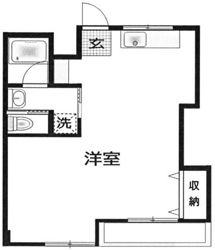 大光ハイツの間取り