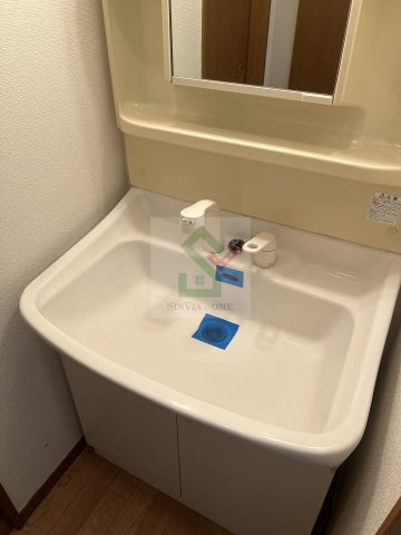 大光ハイツの独立洗面台