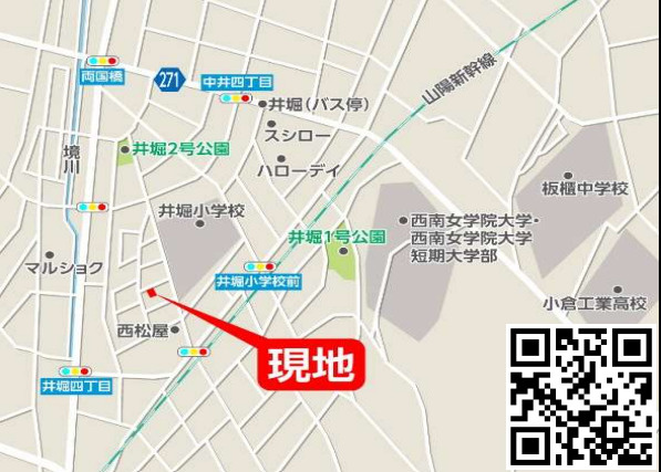 LIGAREーリガーレ　小倉北区井堀2期の地図