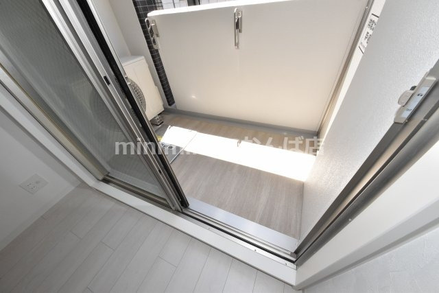 ラ・フォルム鎗屋町のバルコニー