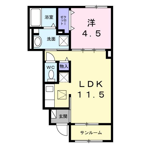【間取り】 | メゾンヒヨリ