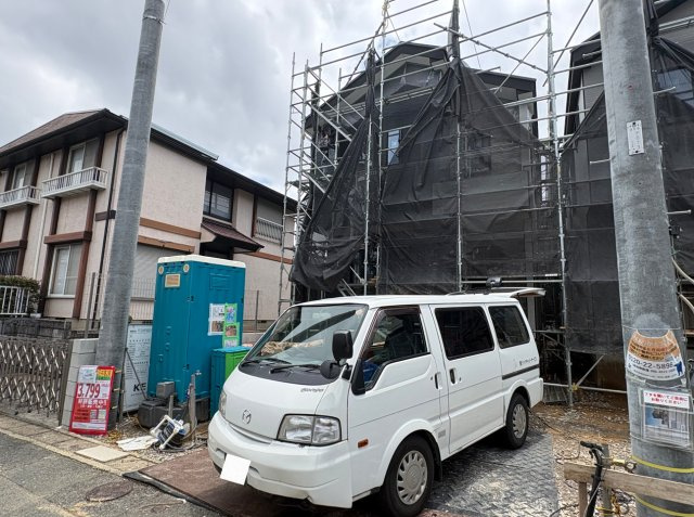 LIGAREーリガーレ　小倉北区井堀2期の外観|完成年月/令和8年8月上旬完成予定・引渡予定/令和8年8月中旬予定