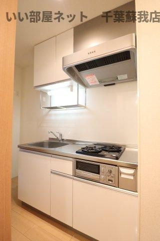 グラン　フェルトのキッチン|コンパクトなキッチンで掃除もラクラク