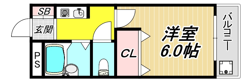abcビルの間取り
