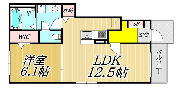 尼崎市南武庫之荘８丁目のアパート