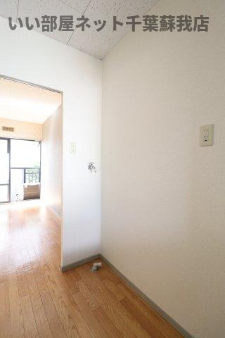 ハイツ朋英Bの洗面所|洗濯機置場