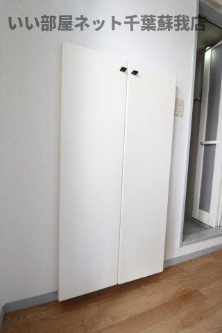 ハイツ朋英Bの収納|シューズボックス