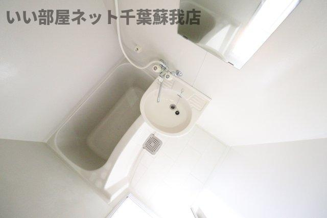 ハイツ朋英Bの浴室|きれいなお風呂です