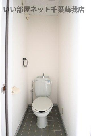 ハイツ朋英Bのトイレ|清潔感のあるトイレです