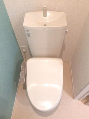【トイレ】 | プリムローズ | ゆったりとした空間のトイレです