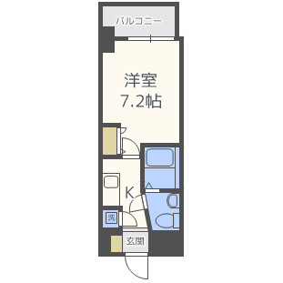 セレニテ新大阪カルムの間取り