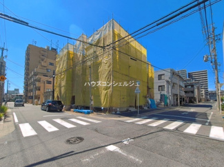 【前面道路含む現地写真】 | 名古屋市千種区松軒２丁目4-11【仲介手数料無料】新築一戸建て　2号棟