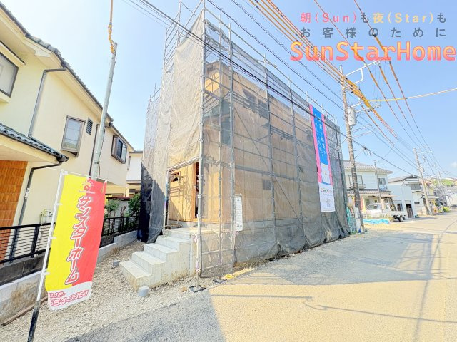【サンスターホーム現地販売物件】八王子市横川町　耐震制震住宅3号棟の外観