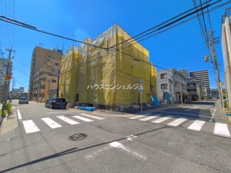 【前面道路含む現地写真】 | 名古屋市千種区松軒２丁目4-11【仲介手数料無料】新築一戸建て　3号棟