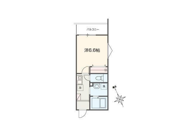 【間取り】 | MELLAS相模原2(メルラスサガミハラツー)