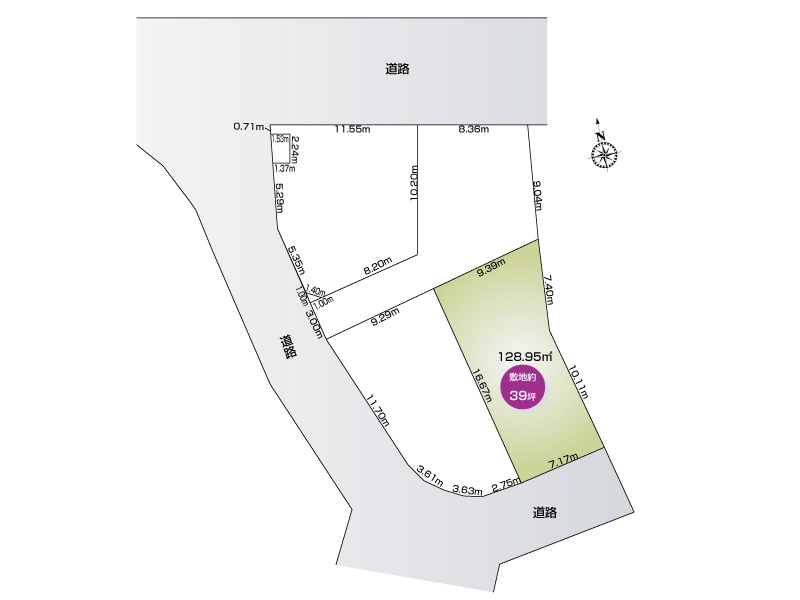 【区画図】