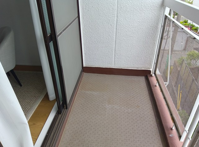 芦屋第一コーポラスのバルコニー