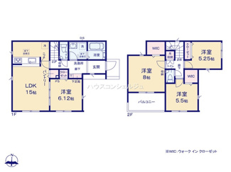 【間取り】 | 名古屋市守山区西城１丁目3-21【仲介手数料無料】新築一戸建て　1号棟