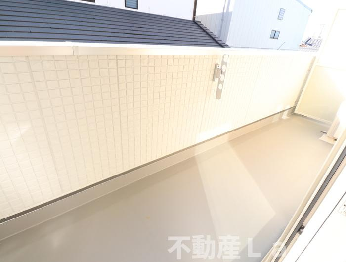 アベニール新八代のバルコニー