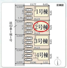 【区画図】 | リーブルガーデン木津川市加茂町駅東４丁目２期 | 区画図