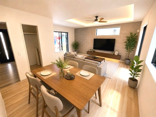 【内装】 | 福岡市早良区飯倉3丁目7期　2号棟（全3棟）【仲介手数料無料・0円】 | 施工例。施工例は完成時と異なる場合があります。