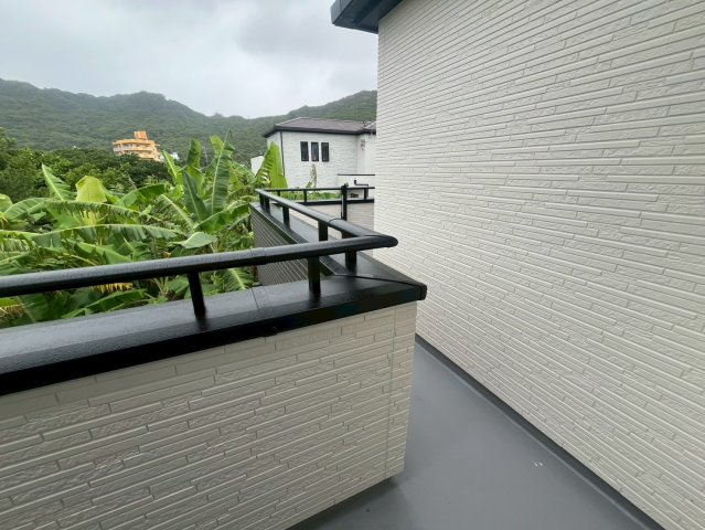 南城市知念安座真3期　新築戸建て　3号棟のバルコニー
