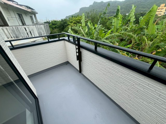 南城市知念安座真3期　新築戸建て　3号棟のバルコニー
