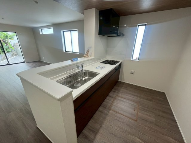 南城市知念安座真3期　新築戸建て　3号棟のキッチン