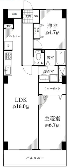 ソフトタウン小島町の間取り