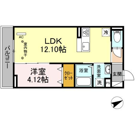 【間取り】 | アーリントンハイツ矢部