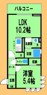 【間取り】 | Grand station宮上Ⅱ