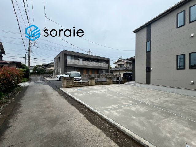 狭山市広瀬1丁目　新築戸建　ハートフルタウンの前面道路含む現地写真|9/15　撮影