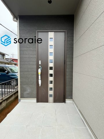 狭山市広瀬1丁目　新築戸建　ハートフルタウンの玄関|9/15　撮影