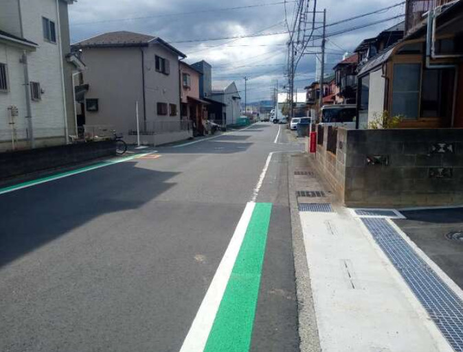 海老名市今里　第8の前面道路含む現地写真