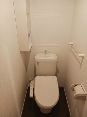 【トイレ】 | レジデンス　アシナ | 清潔感のあるトイレです