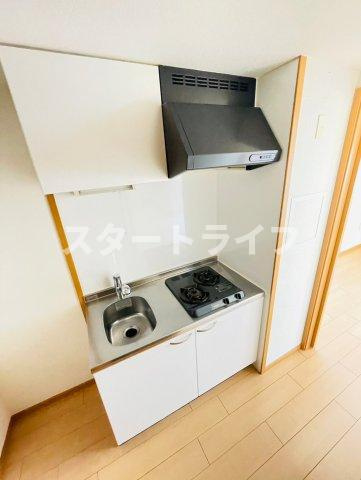 大阪市淀川区木川西１丁目の賃貸マンションのキッチン