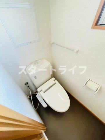 大阪市淀川区木川西１丁目の賃貸マンションのトイレ
