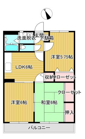 ユーミーアリエスの間取り
