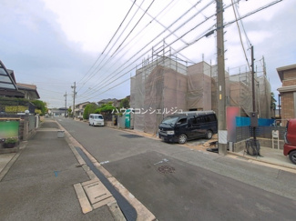 【前面道路含む現地写真】 | 名古屋市緑区兵庫２丁目513【仲介手数料無料】新築一戸建て　A号棟
