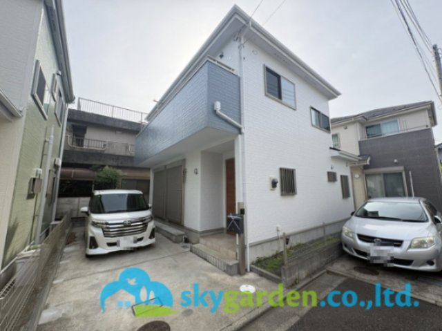 藤沢市稲荷1丁目　中古戸建　の外観|落ち着いた雰囲気の外観です