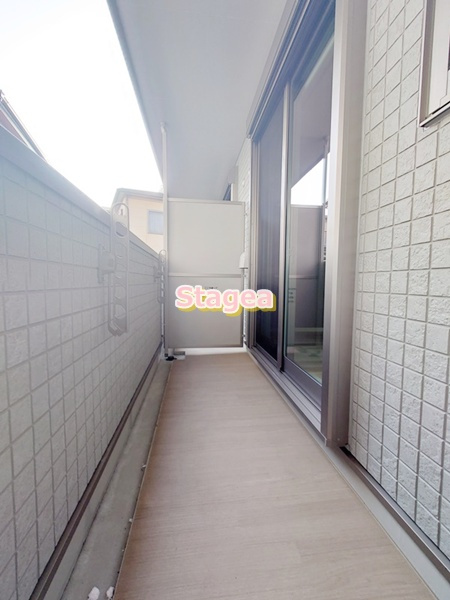 Spica　House与野本町のバルコニー