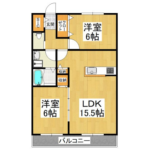 【間取り】 | ヘーベルメゾン三日市