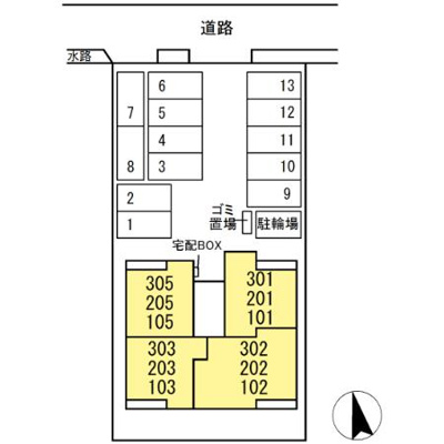 【区画図】 | D-residence川口3丁目E