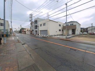 【前面道路含む現地写真】 | 名古屋市中川区打出1丁目92【仲介手数料無料】新築一戸建て　2号棟